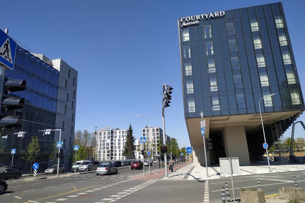 9Th Floor Amazing View Central Studio Apartment Vilnius Exterior photo